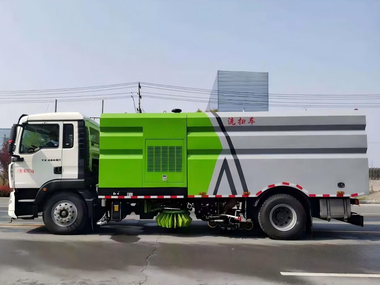 16-Cubic-Meter Sweeper-Washer Truck 2