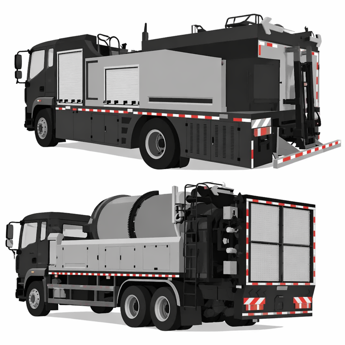Asphalt Pavement Hot Recycling Repair Vehicle