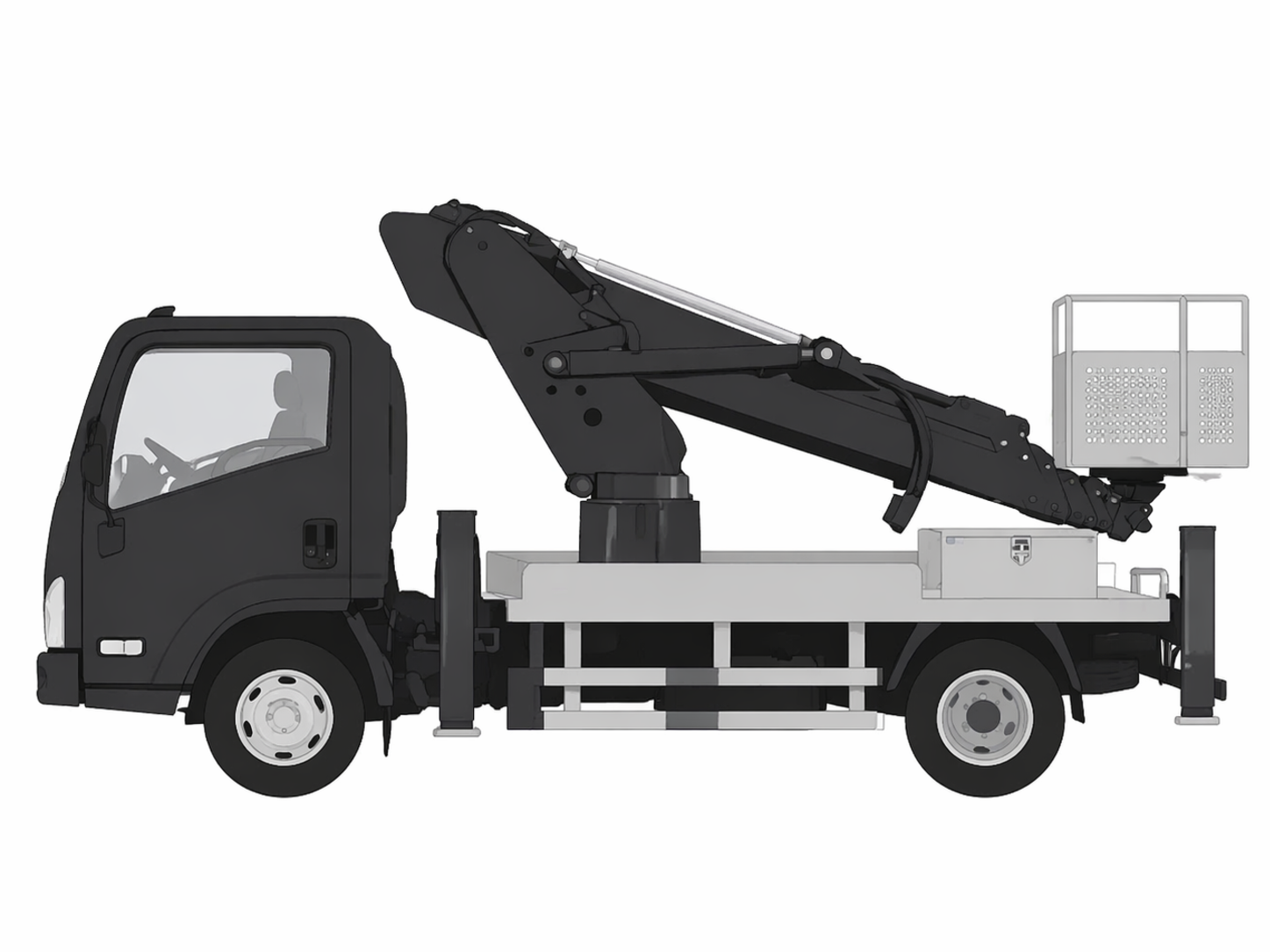 Aerial work vehicle