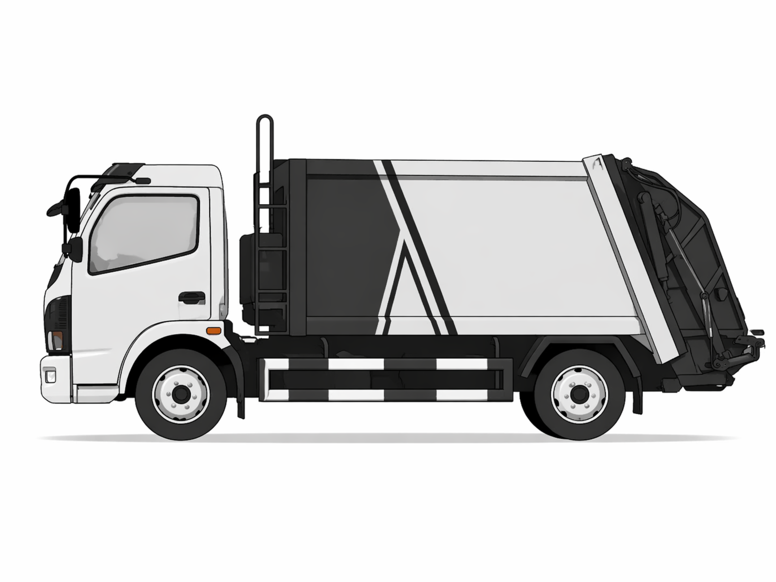 Garbage collection truck