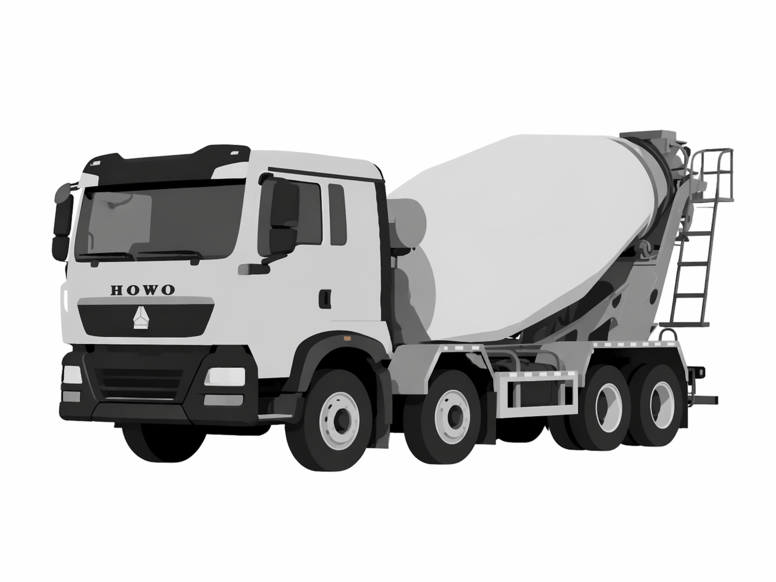 concrete mixer truck
